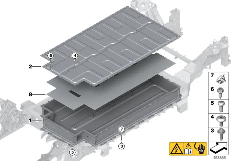 Used BMW i3 EV battery pack